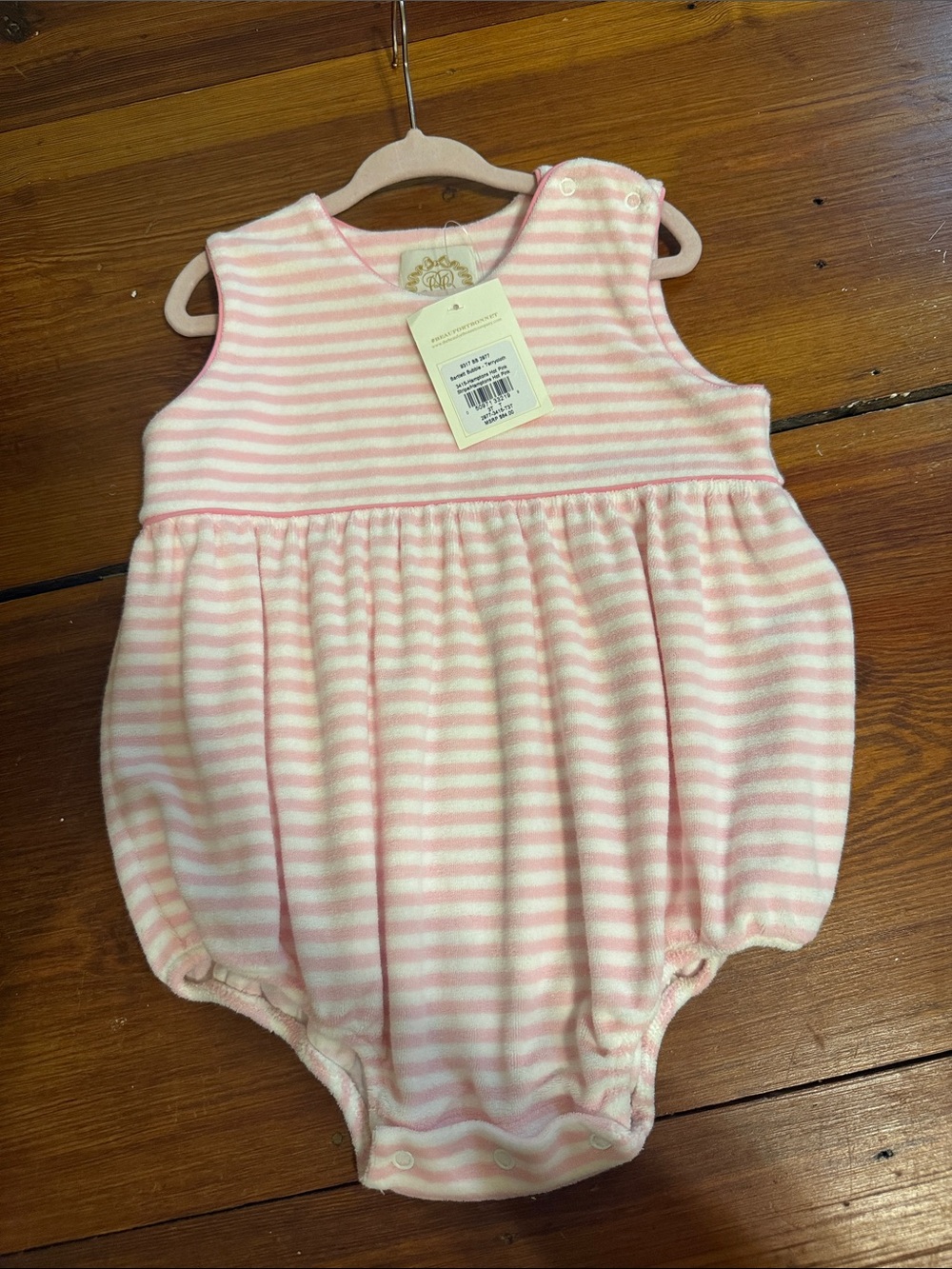 NWT Beaufort bonnet terry cloth bubble